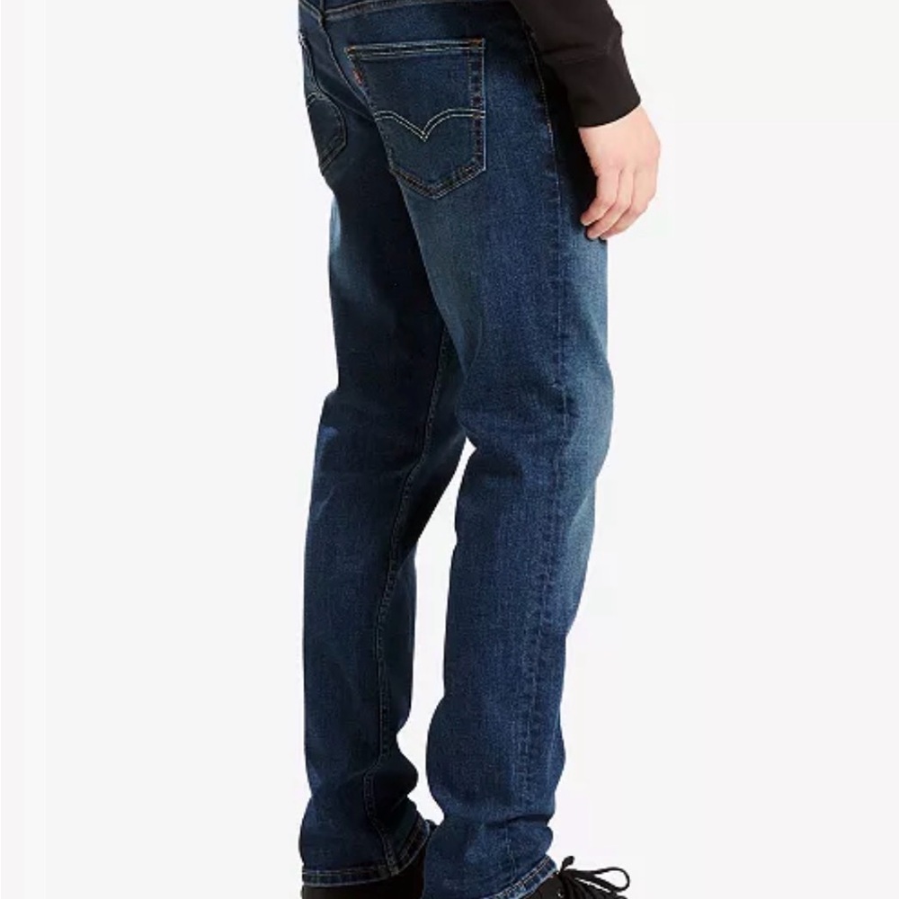 Levi's 511 Men's Med Blue Straight-Leg Jeans 32/30 Heavily Starched See all Pics